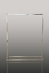 120x150cm ICONA silver stand (MK86175-S)